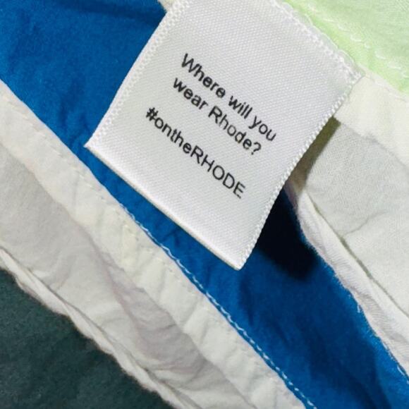 Rhode Resort Ella Mini Colorful Pleated Hem Dress - Picture 8 of 8